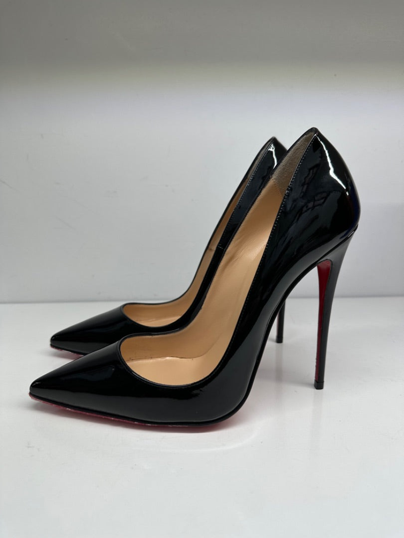 Christian Louboutin Black Patent Heels
