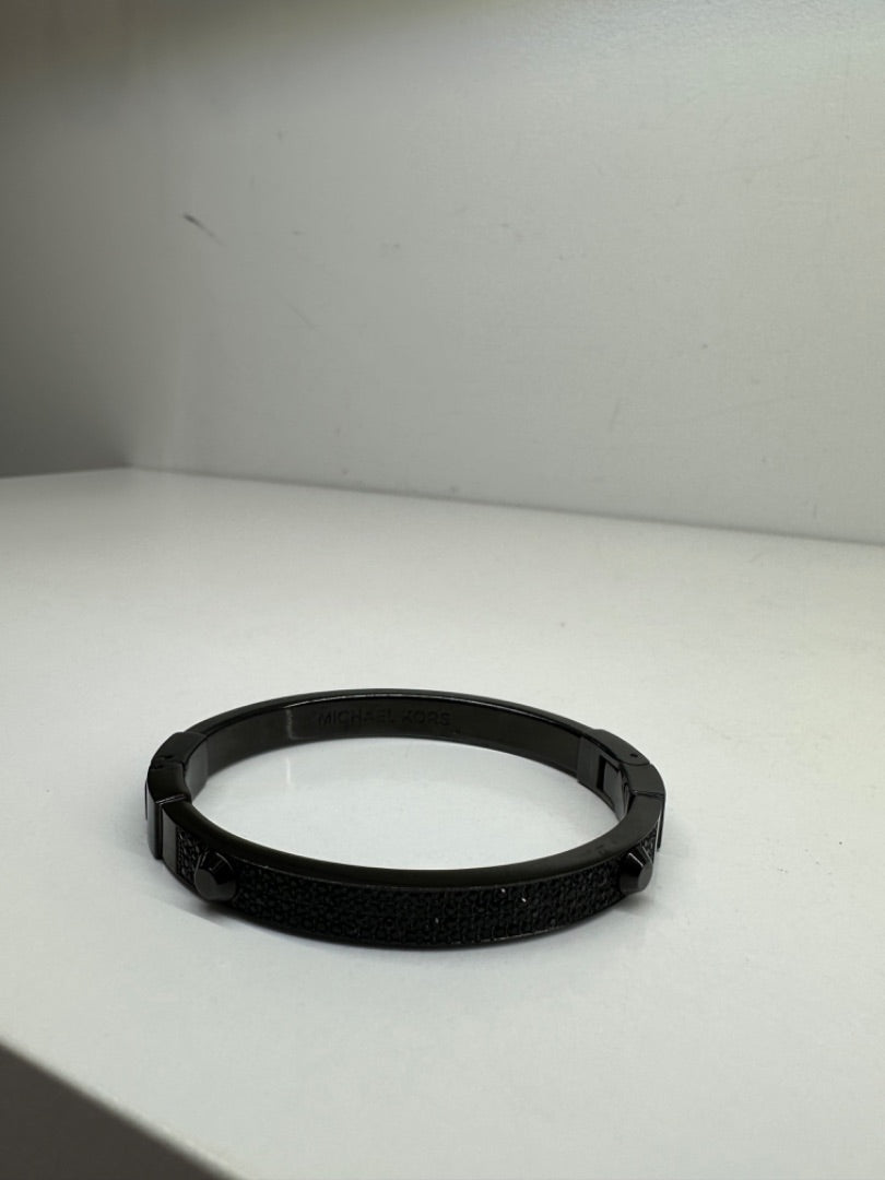 Michael Kors Black on Black Rhinestone Bangle