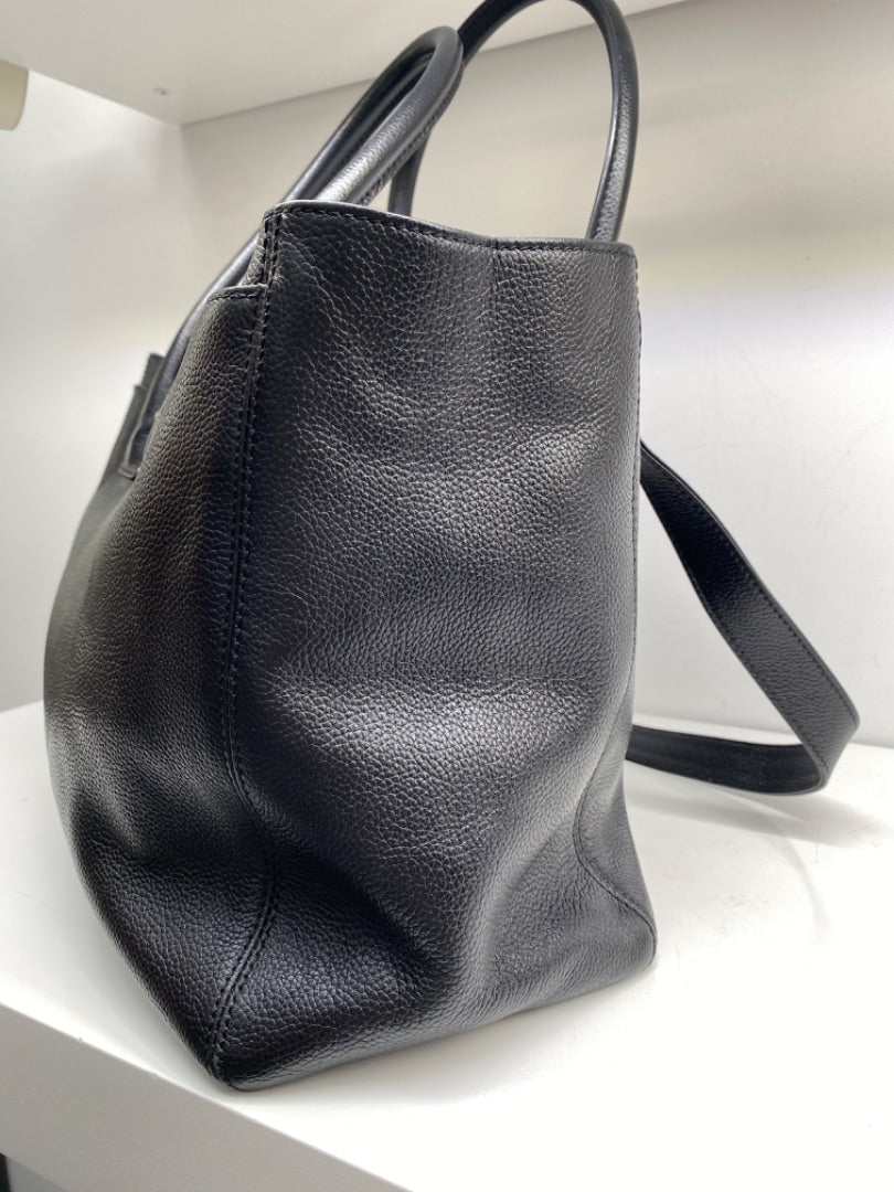 Chanel Black Caviar Executive Tote SHW