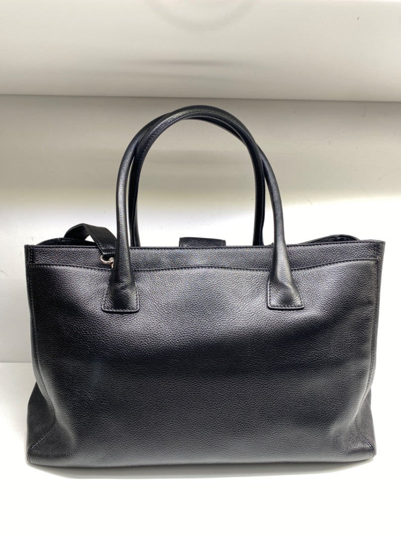 Chanel Black Caviar Executive Tote SHW