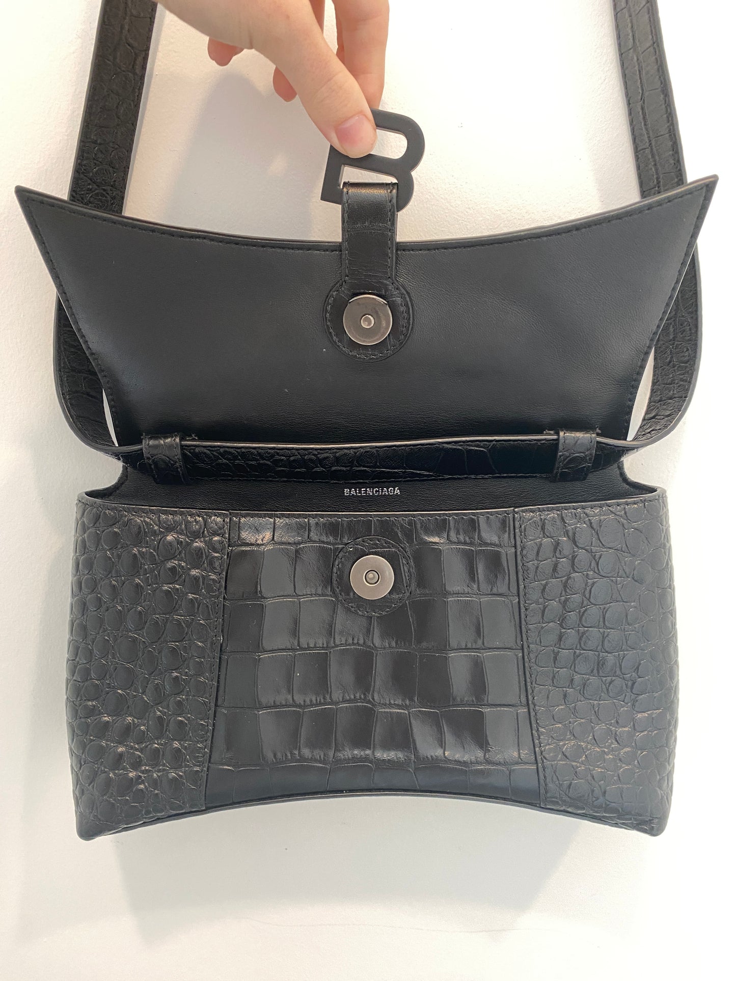 Balenciaga Downtown Croc Bag