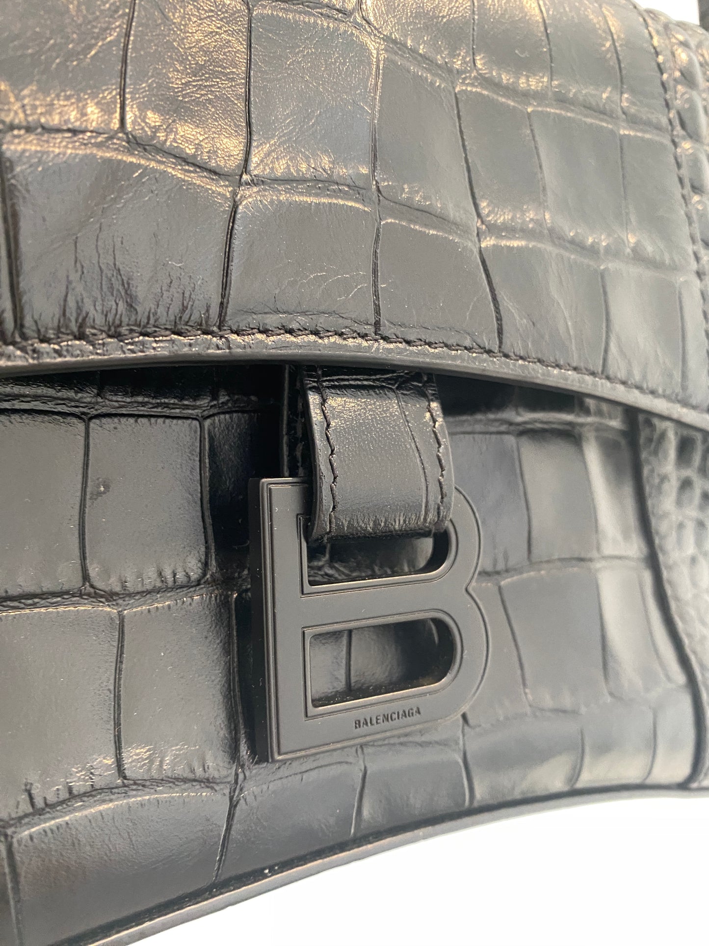 Balenciaga Downtown Croc Bag
