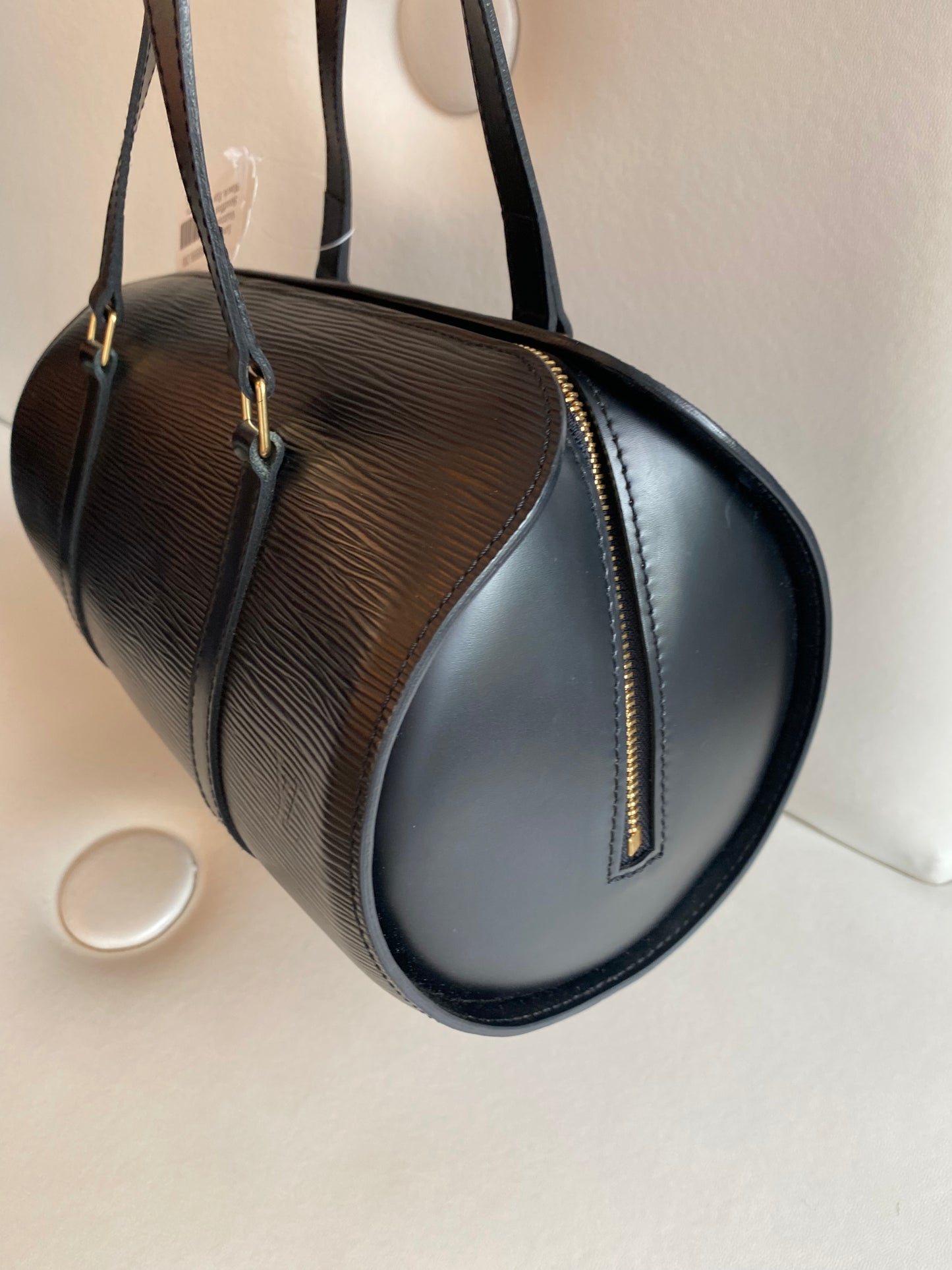 Louis Vuitton Soufflot Black Epi