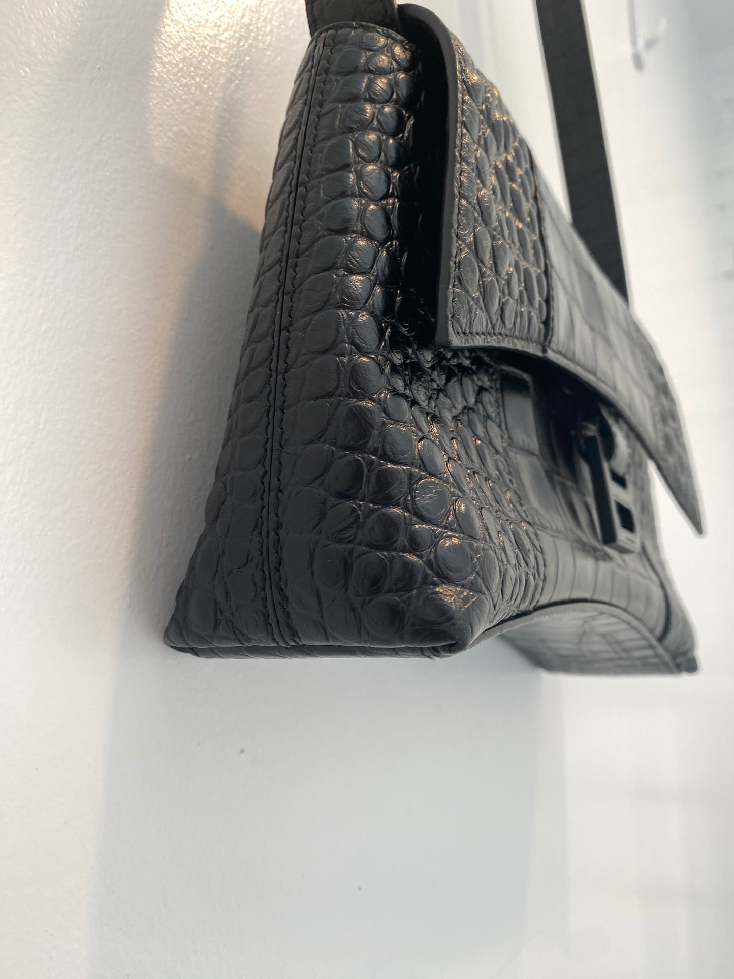 Balenciaga Downtown Croc Bag