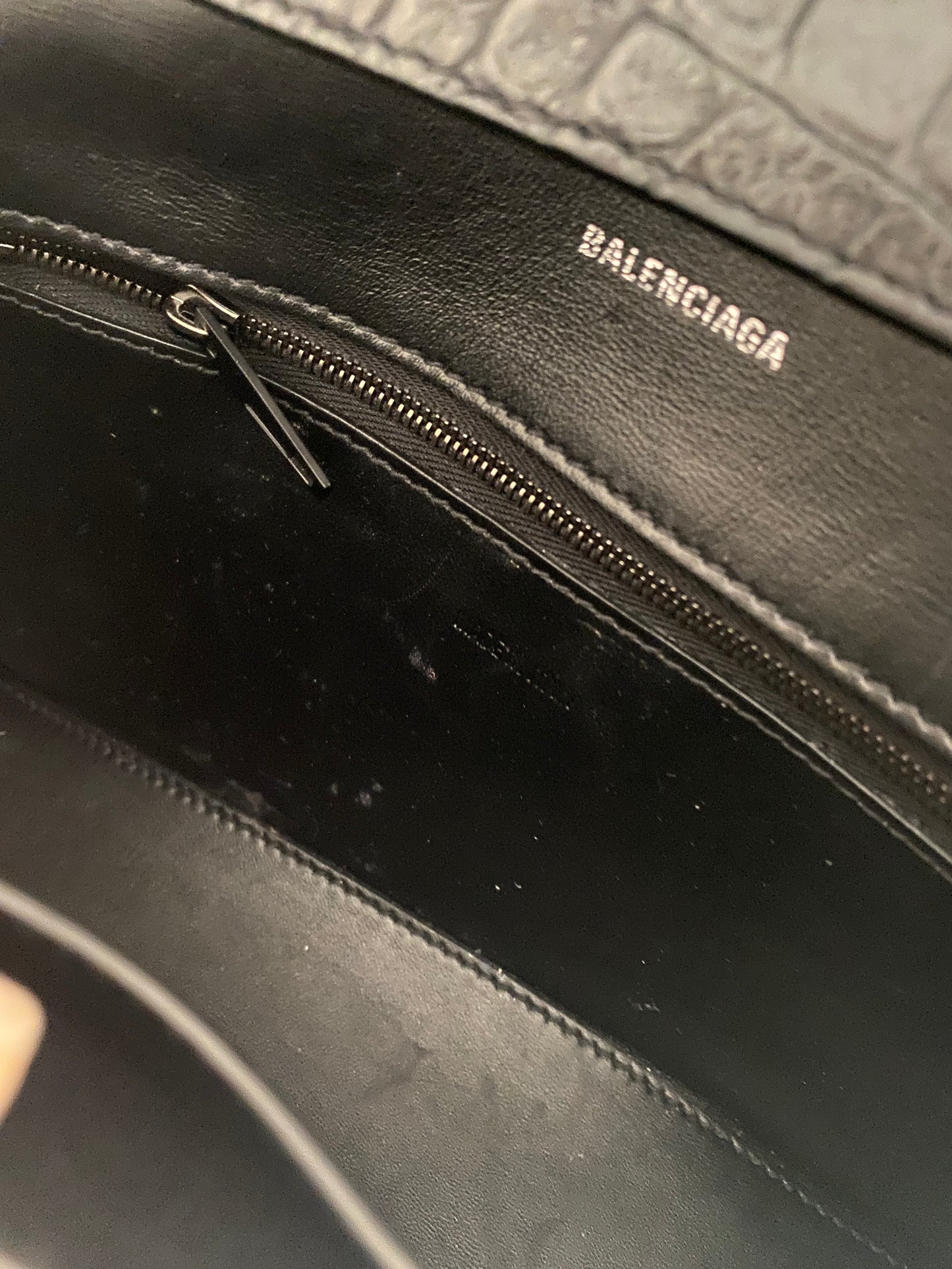 Balenciaga Downtown Croc Bag