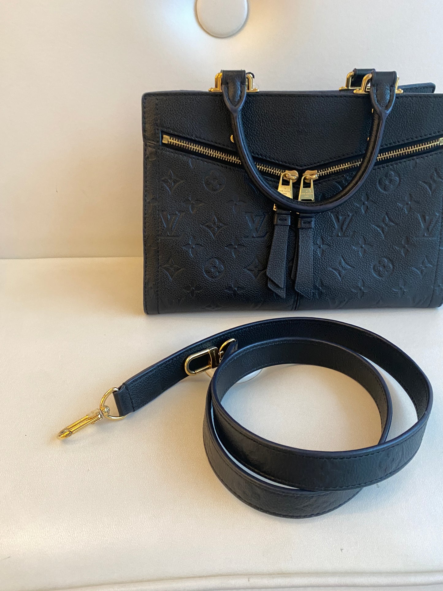 Louis Vuitton Black Empriente Tote