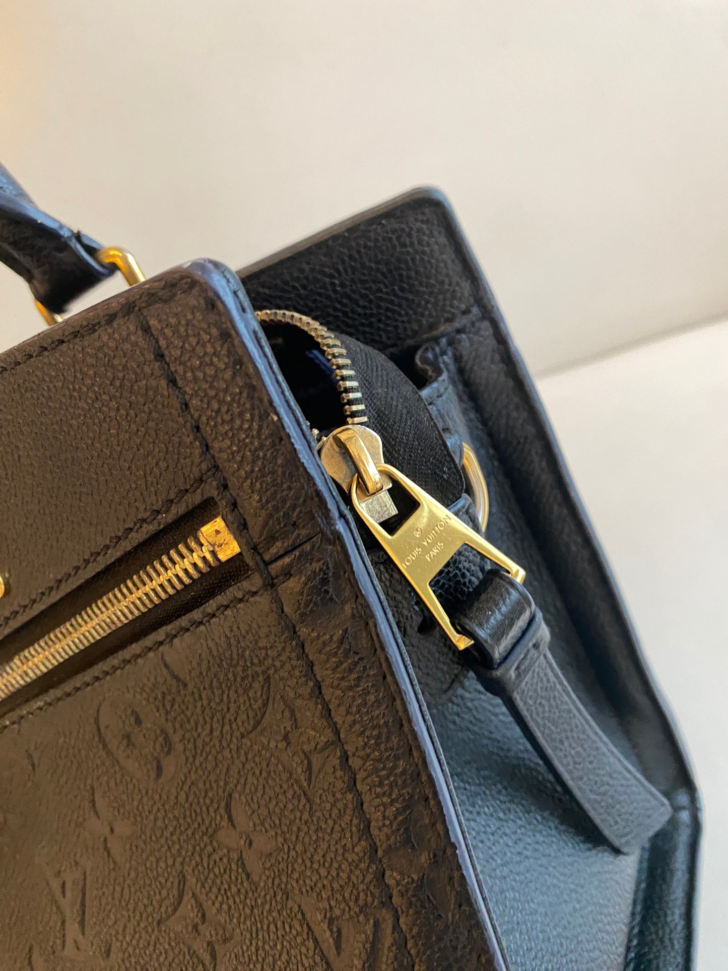 Louis Vuitton Black Empriente Tote