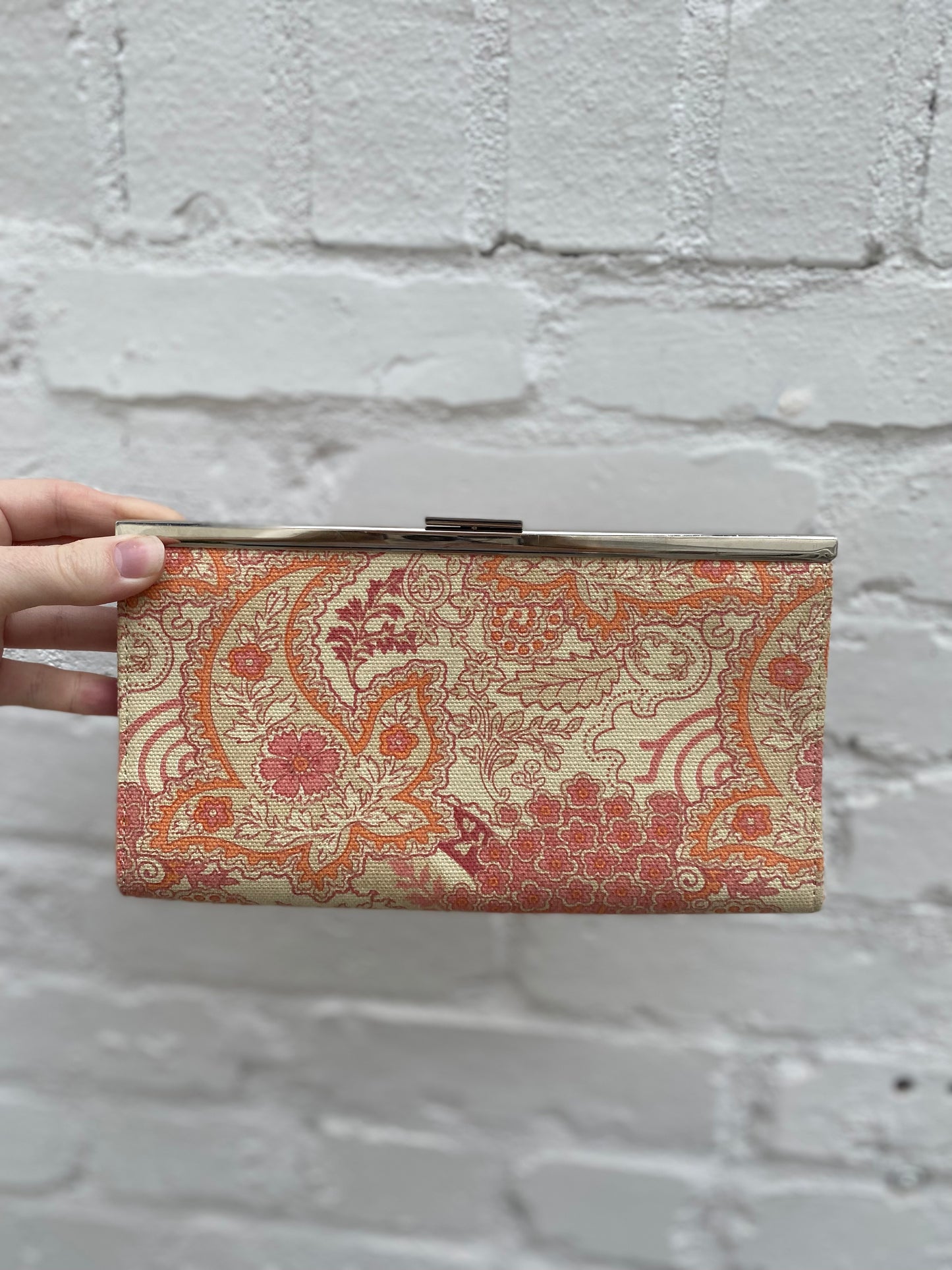 Banana Republic Canvas Clutch
