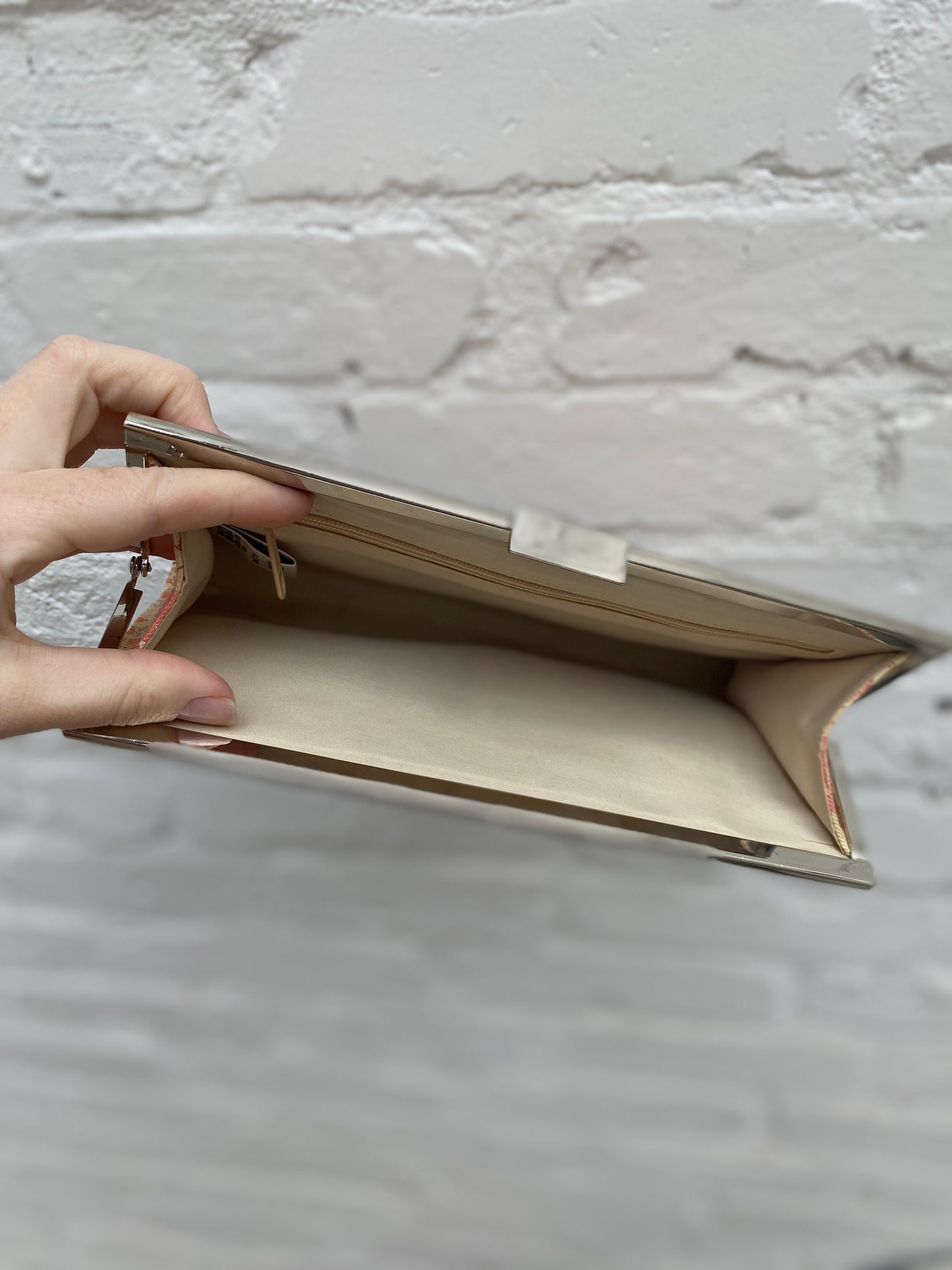 Banana Republic Canvas Clutch