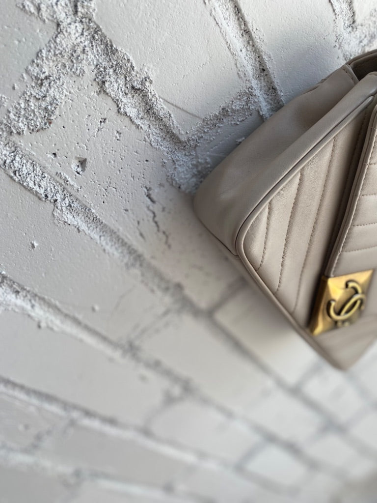 Chanel Cream Envelope Flap