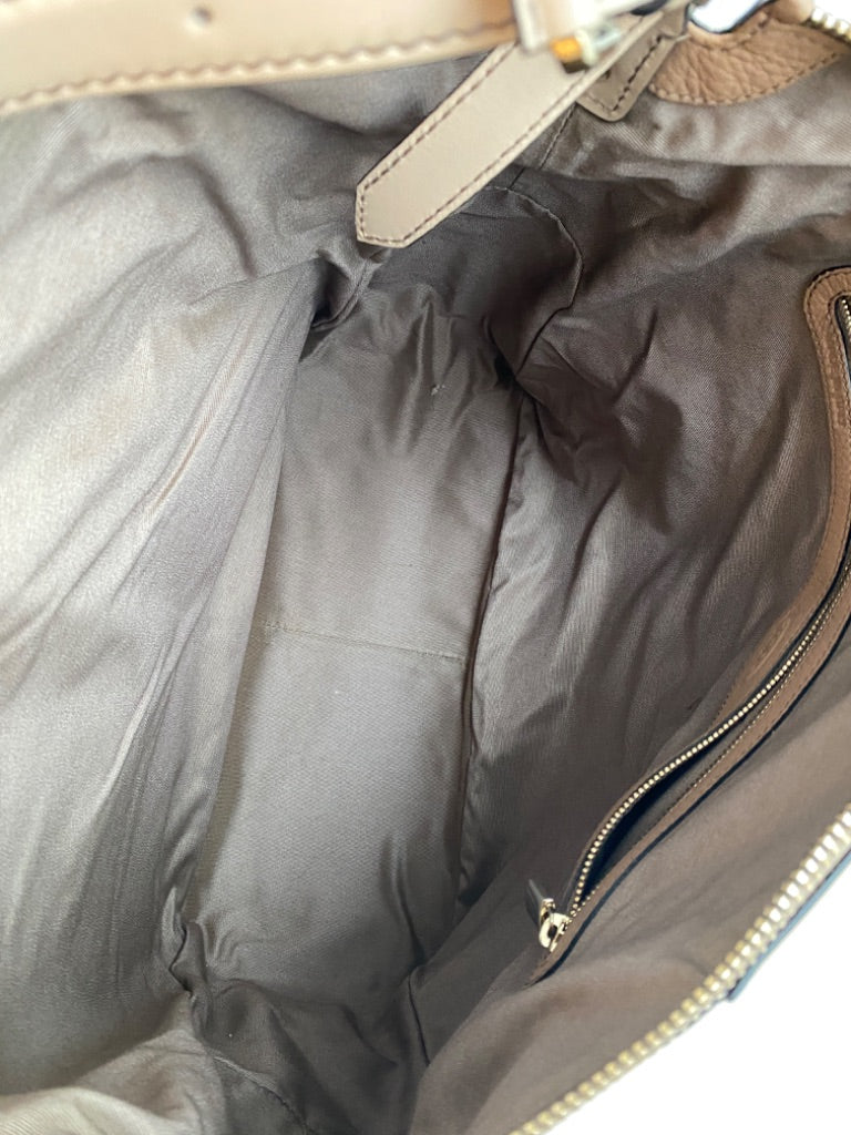 Tod’s Two Tone Tan Purse