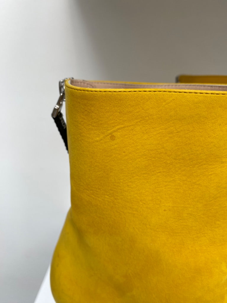 Fendi Boots Yellow Size 38.5