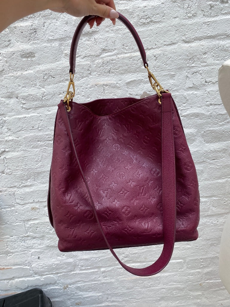 Louis Vuitton Magenta Hobo Metis