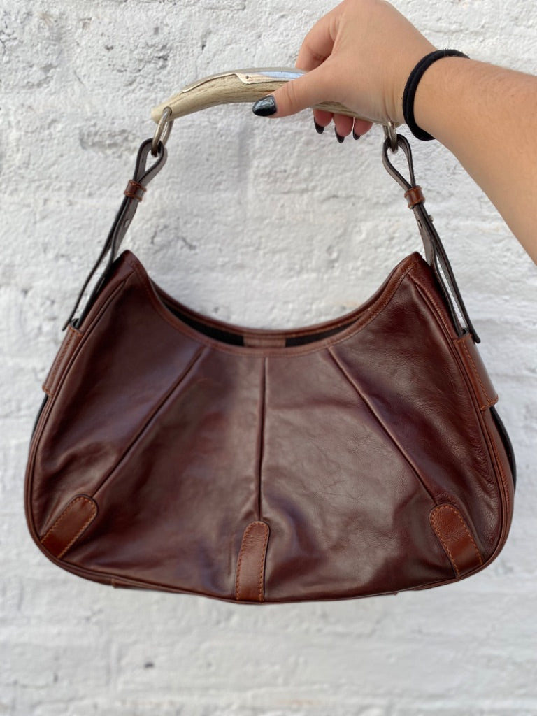 Saint Laurent Mombasa Leather Bag