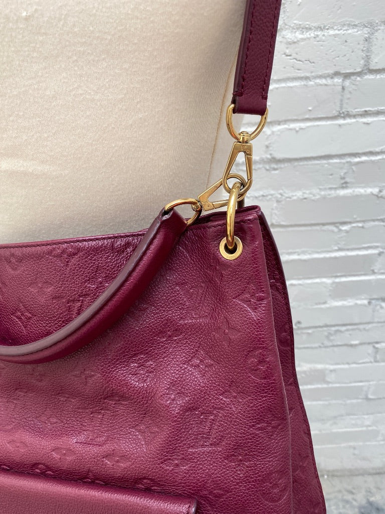 Louis Vuitton Magenta Hobo Metis