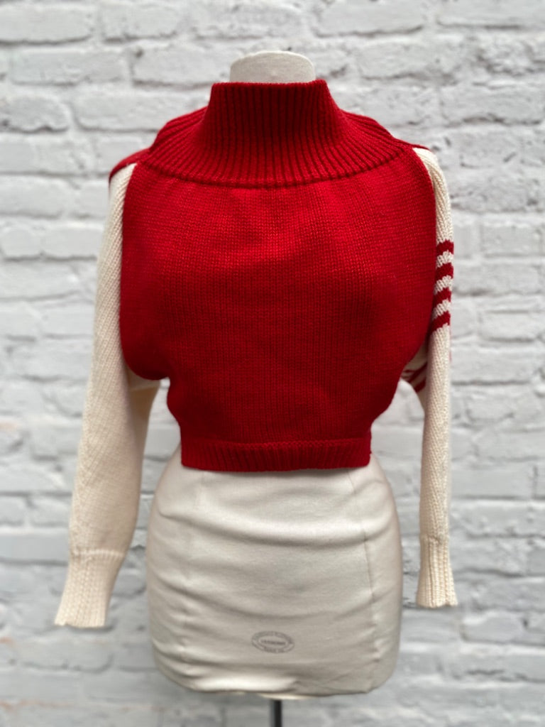 Monse Cropped Sweater, Small