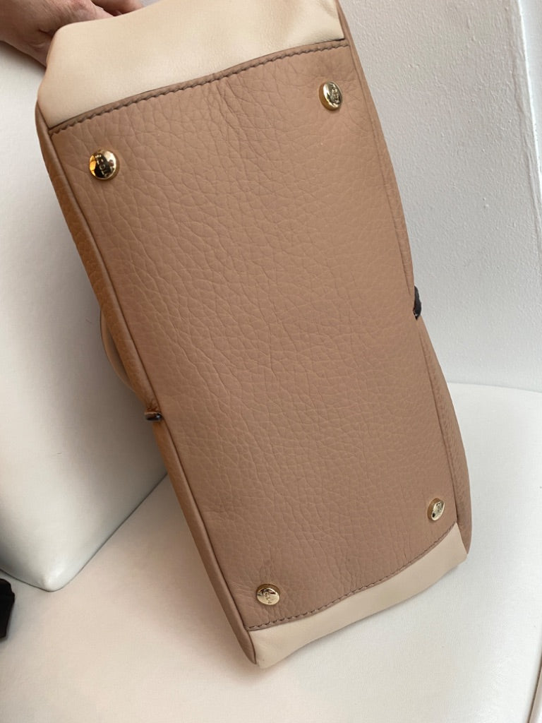 Tod’s Two Tone Tan Purse