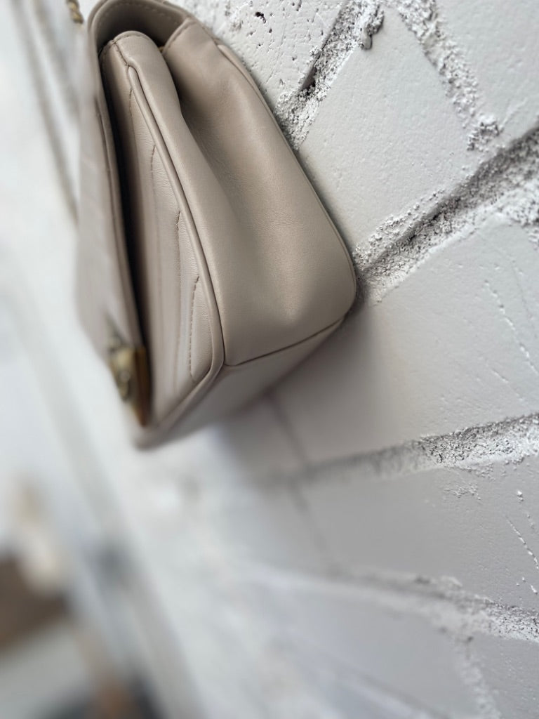 Chanel Cream Envelope Flap