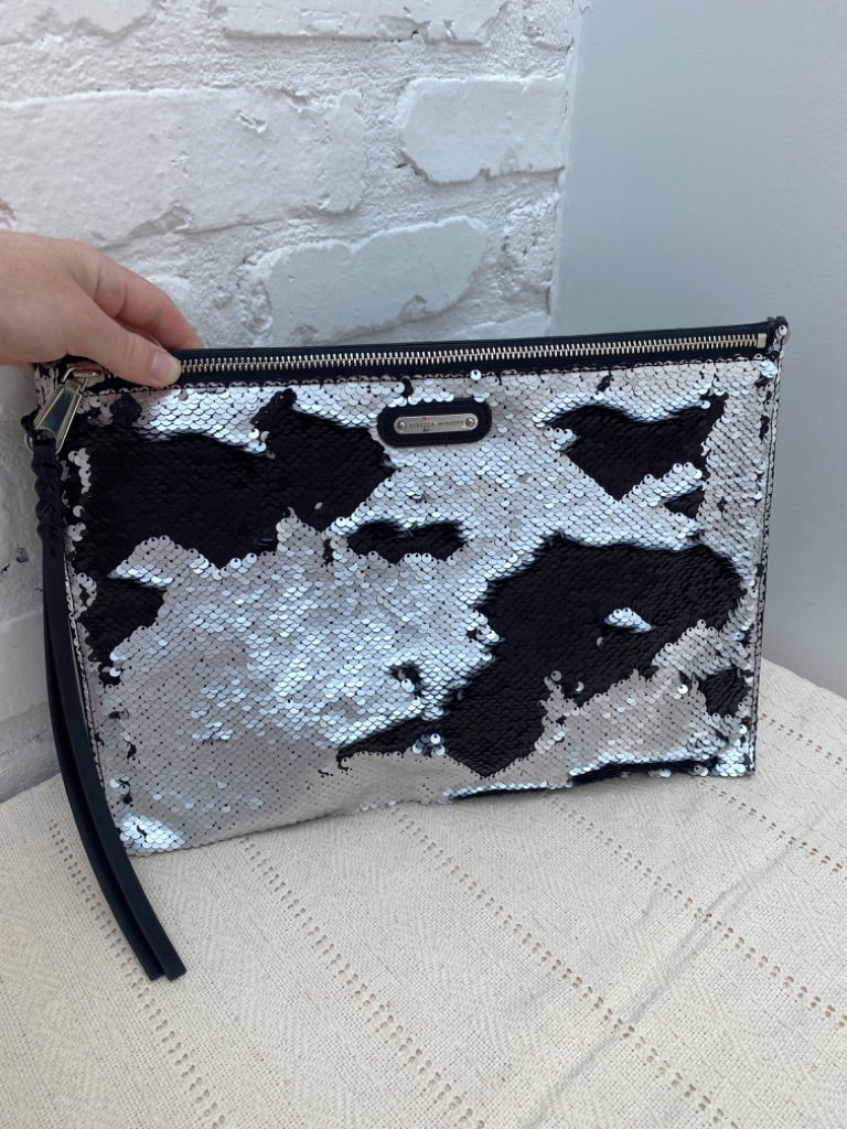 Rebecca Minkoff Large Sequin Zip Clutch