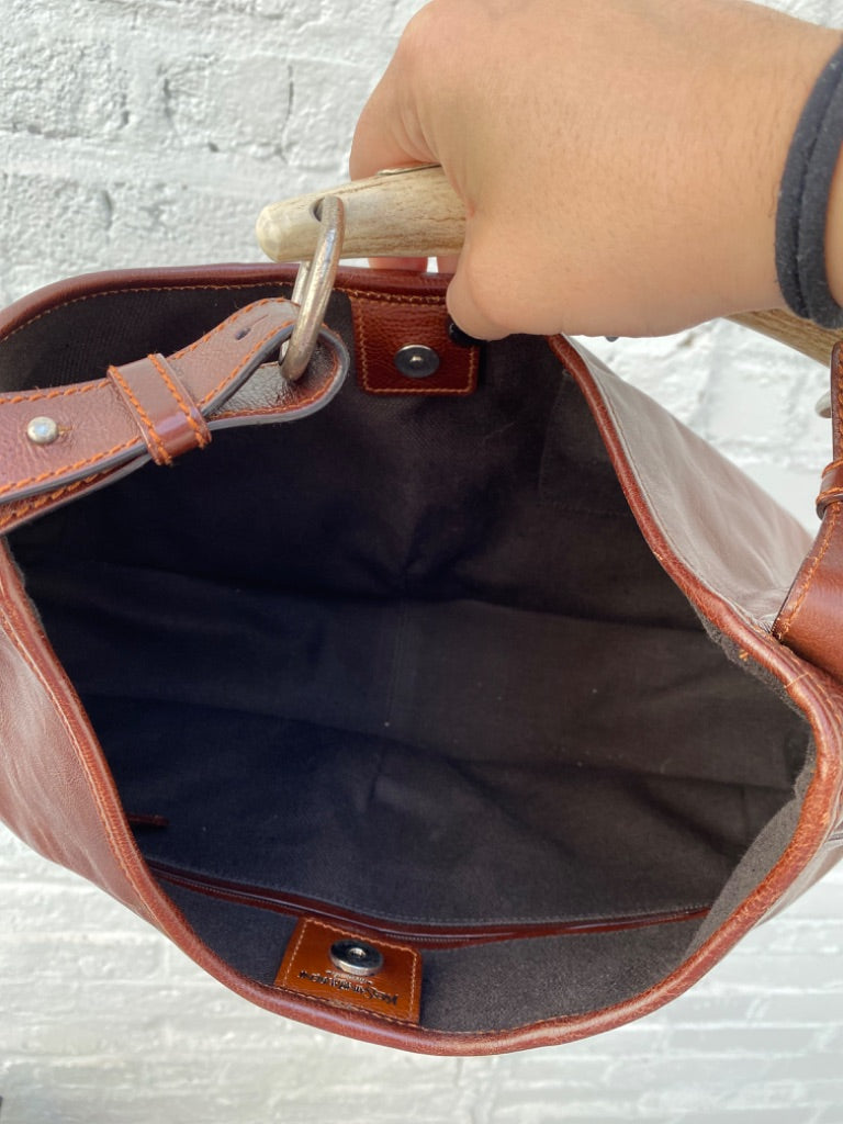 Saint Laurent Mombasa Leather Bag
