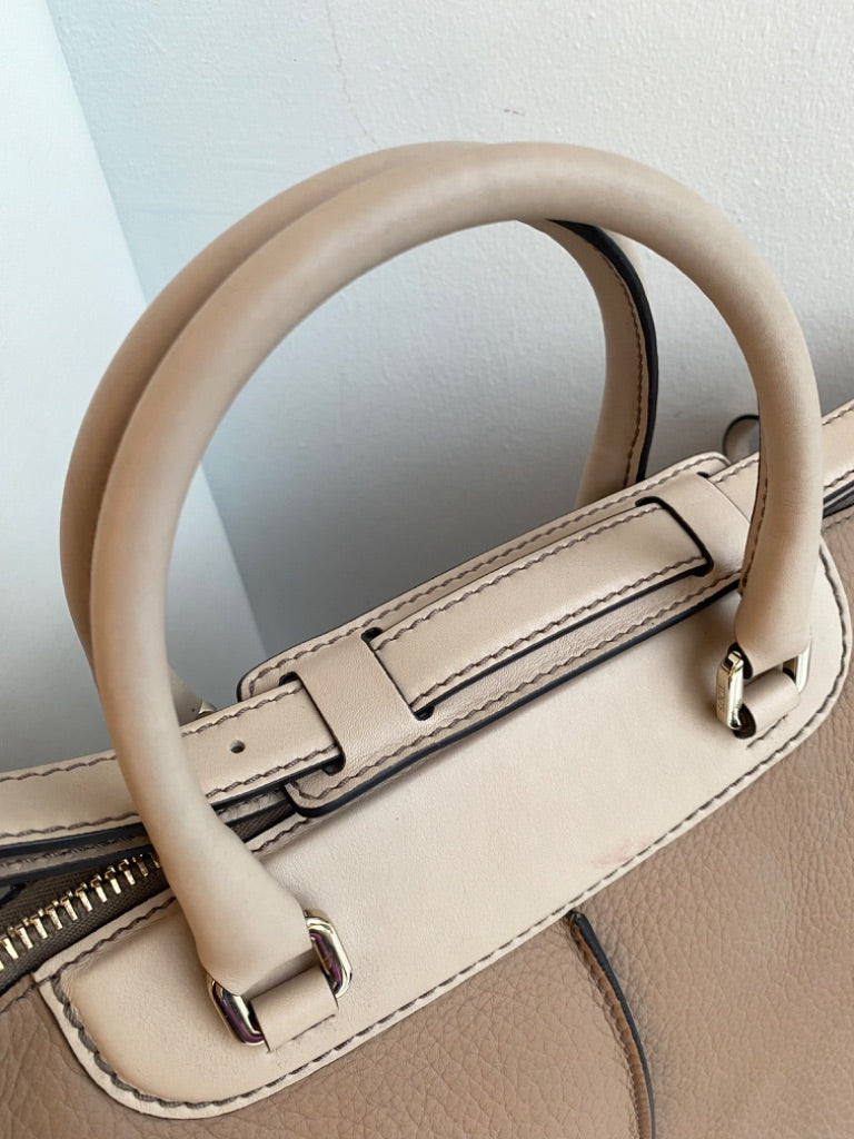Tod’s Two Tone Tan Purse