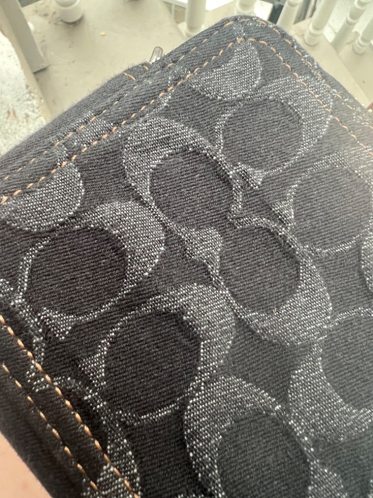 Coach Denim Camera Crossbody