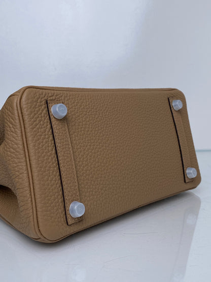 Hermes Birkin 25 Chai Togo PHW #U