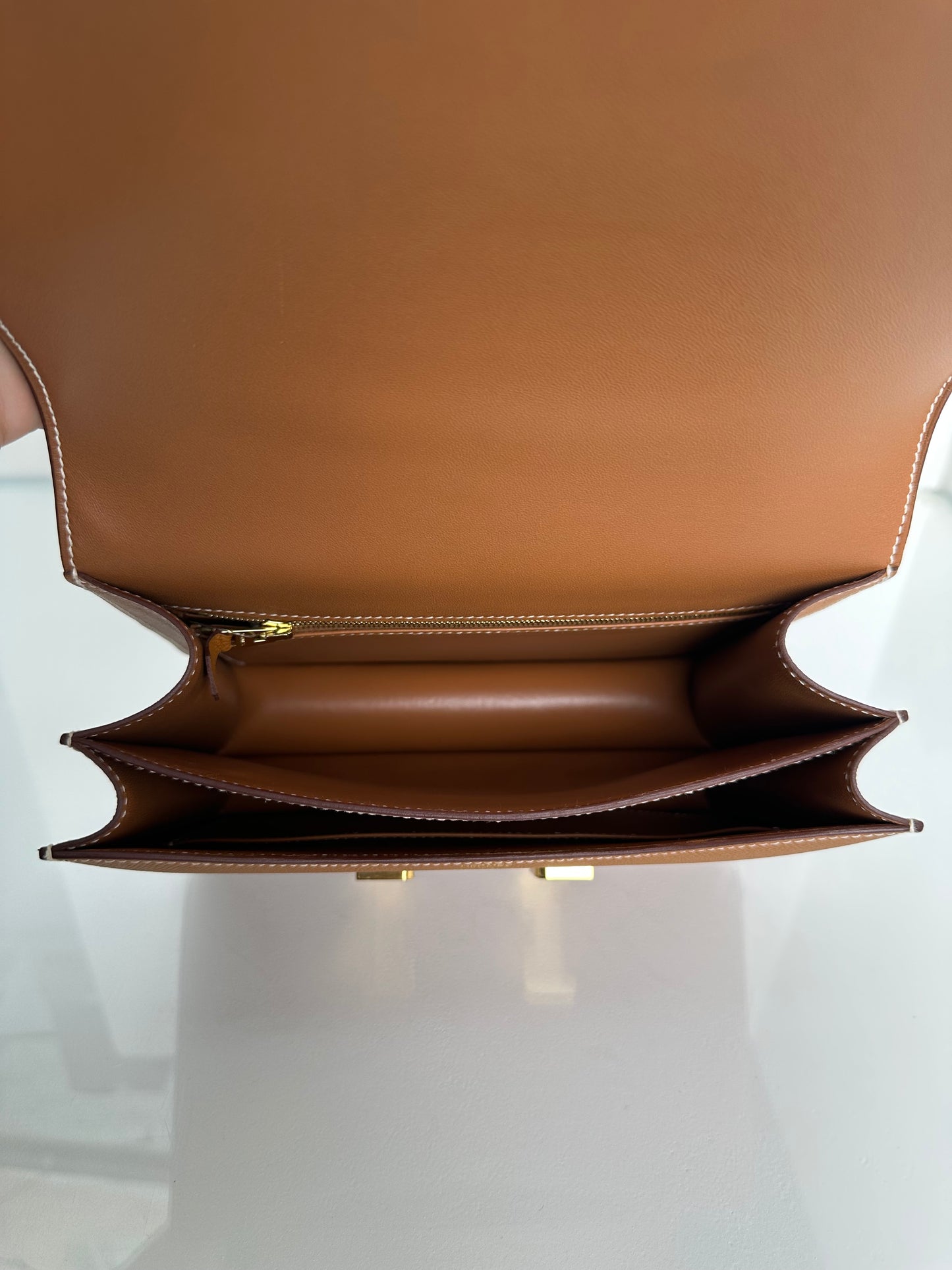 Hermes Constance 24 Gold Epsom GHW #Y