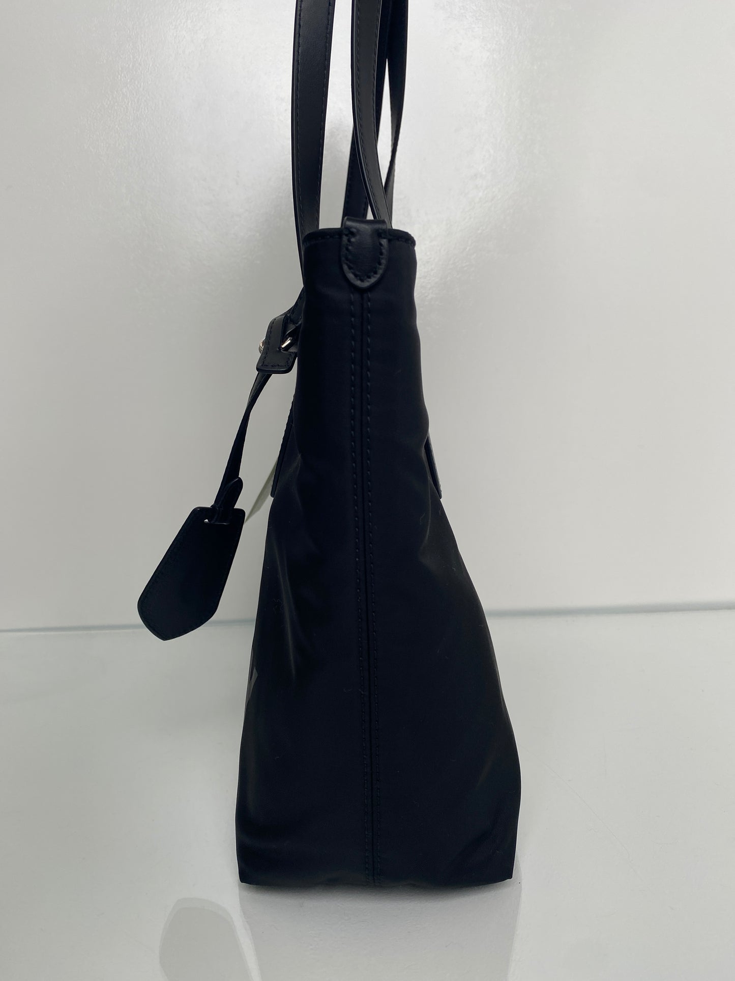 Burberry Black Nylon Logo Bag