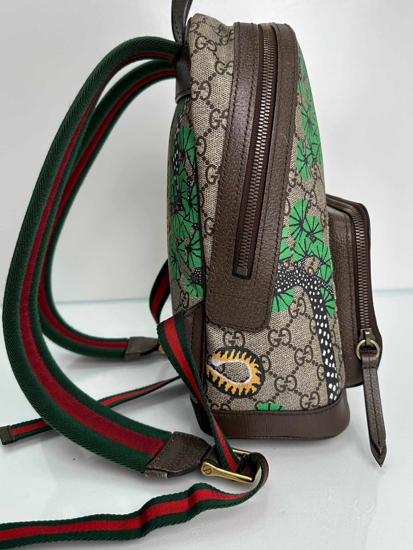 Gucci Supreme GG Bengal Backpack GHW