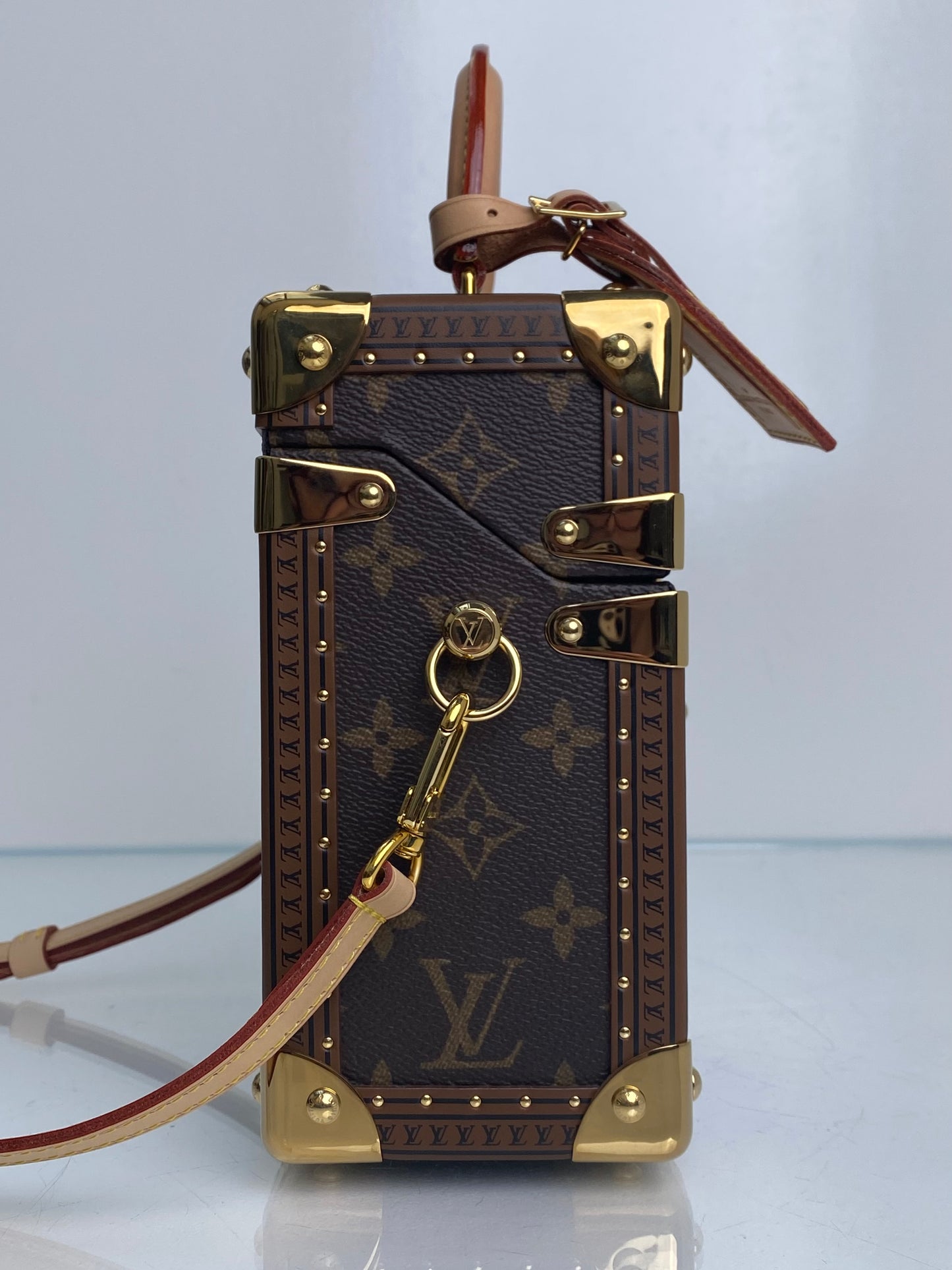 Louis Vuitton Monogram Canvas Camera Box Crossbody GHW