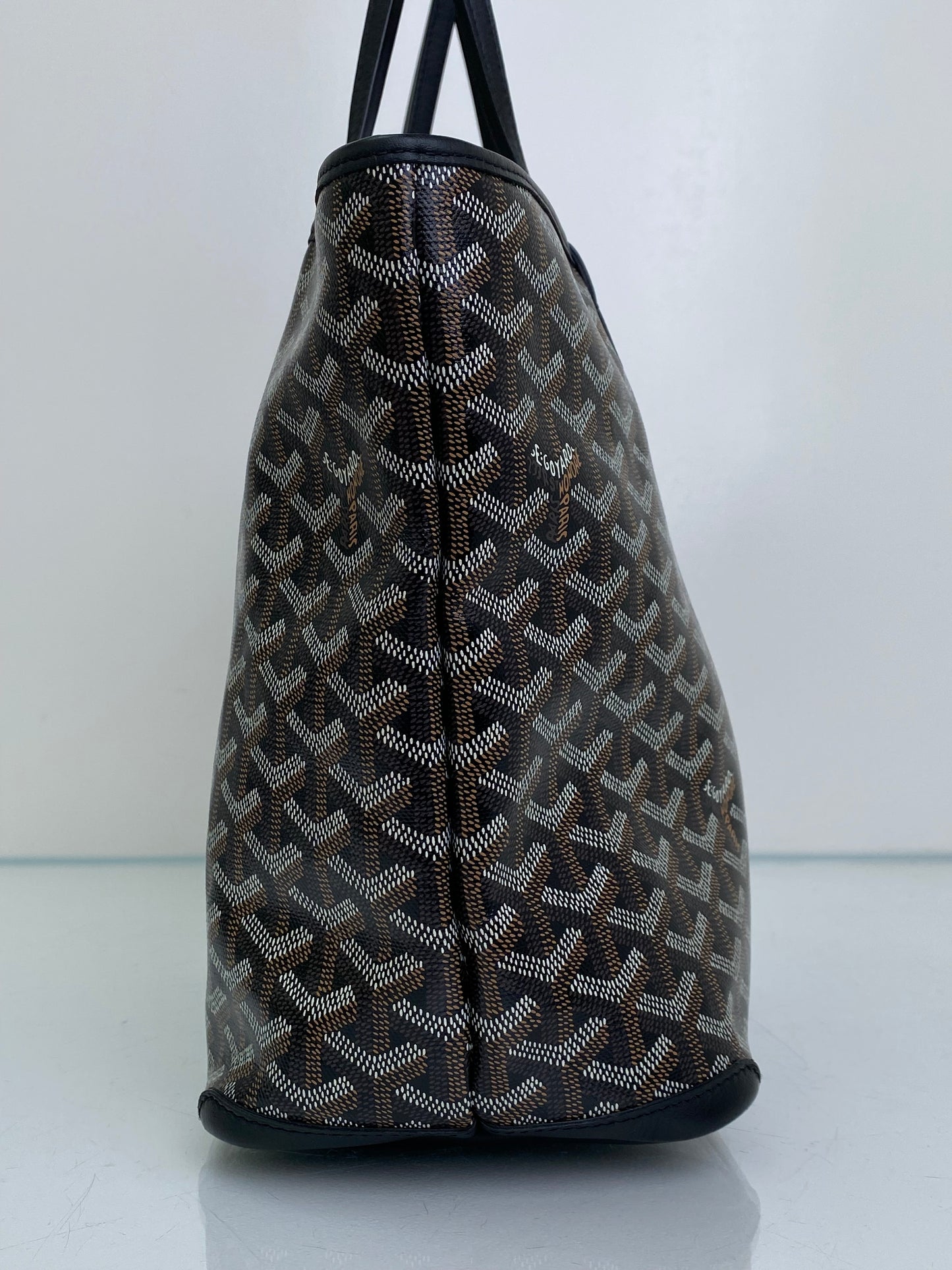 Goyard Black Artois PM Bag SHW