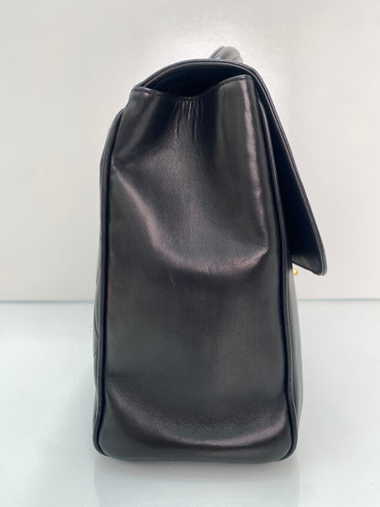 Chanel Kelly Vintage Black Lambskin GHW #07