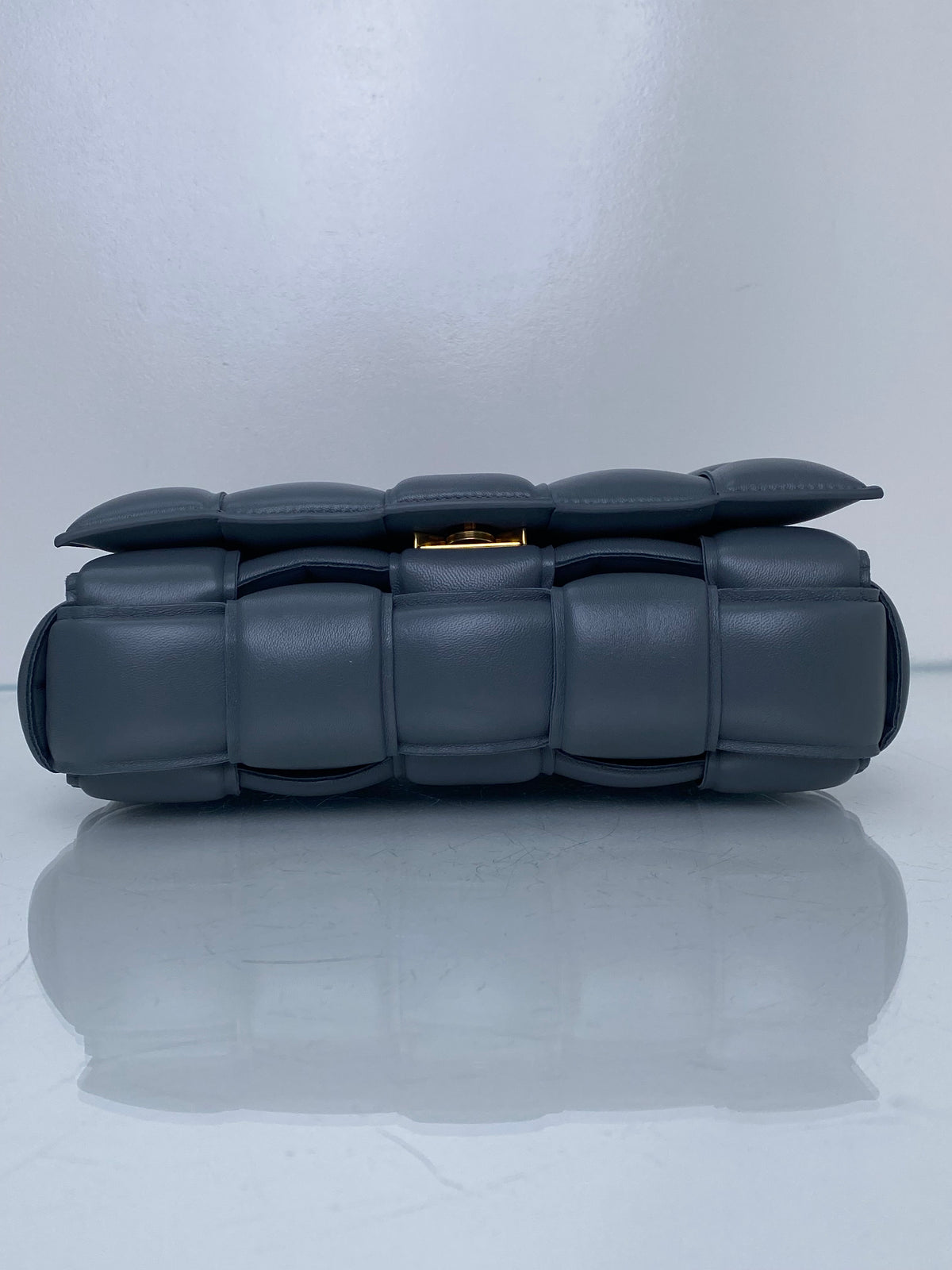 Bottega Veneta Thunder Grey Padded Cassette Bag GHW
