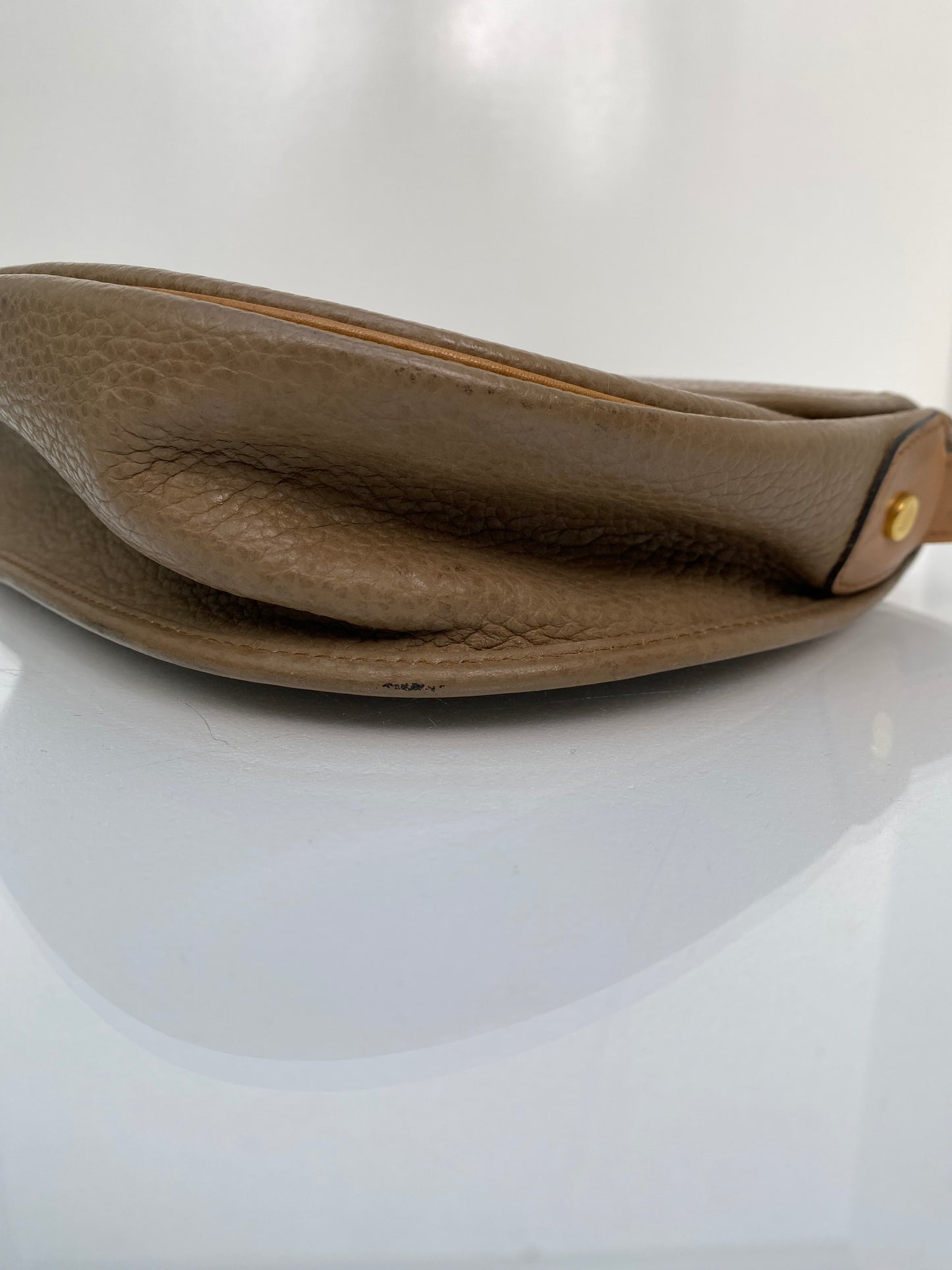 Dior Vintage Brown Crossbody Bag GHW