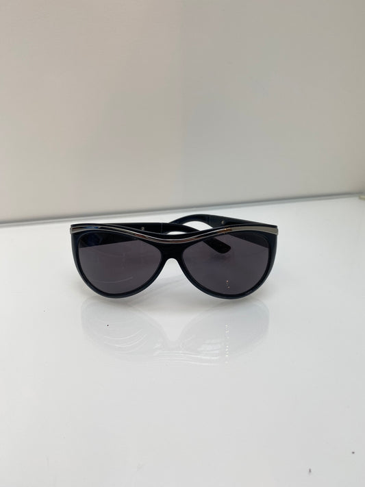 Gucci Sunglasses Black With Silver