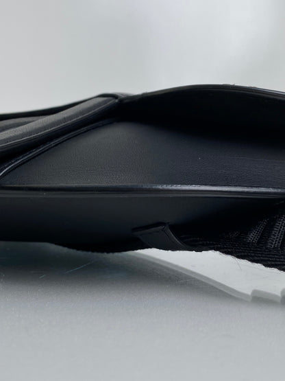 Dior Ultra Matte Black Saddle Mini Bum Bag MBHW
