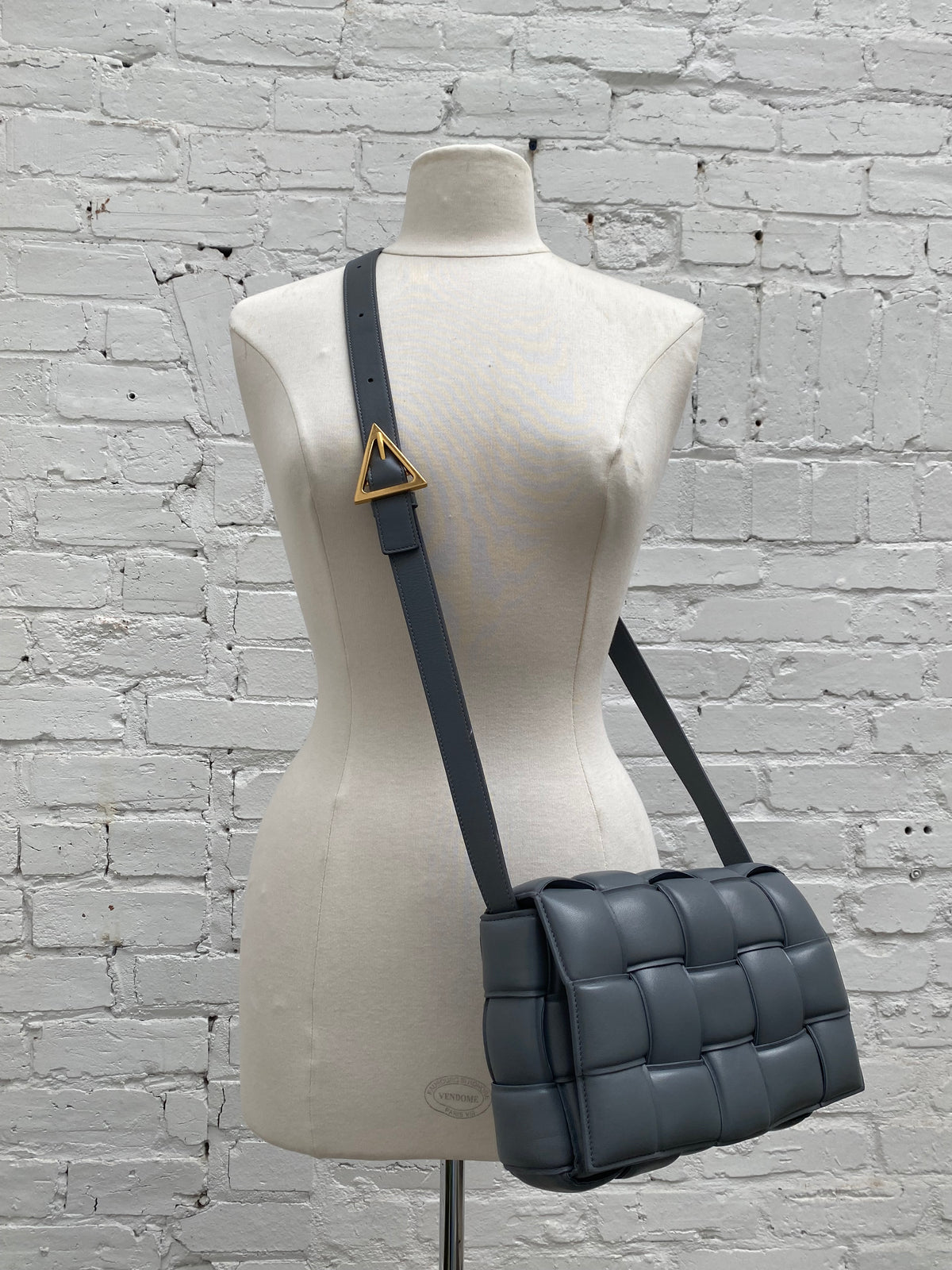 Bottega Veneta Thunder Grey Padded Cassette Bag GHW