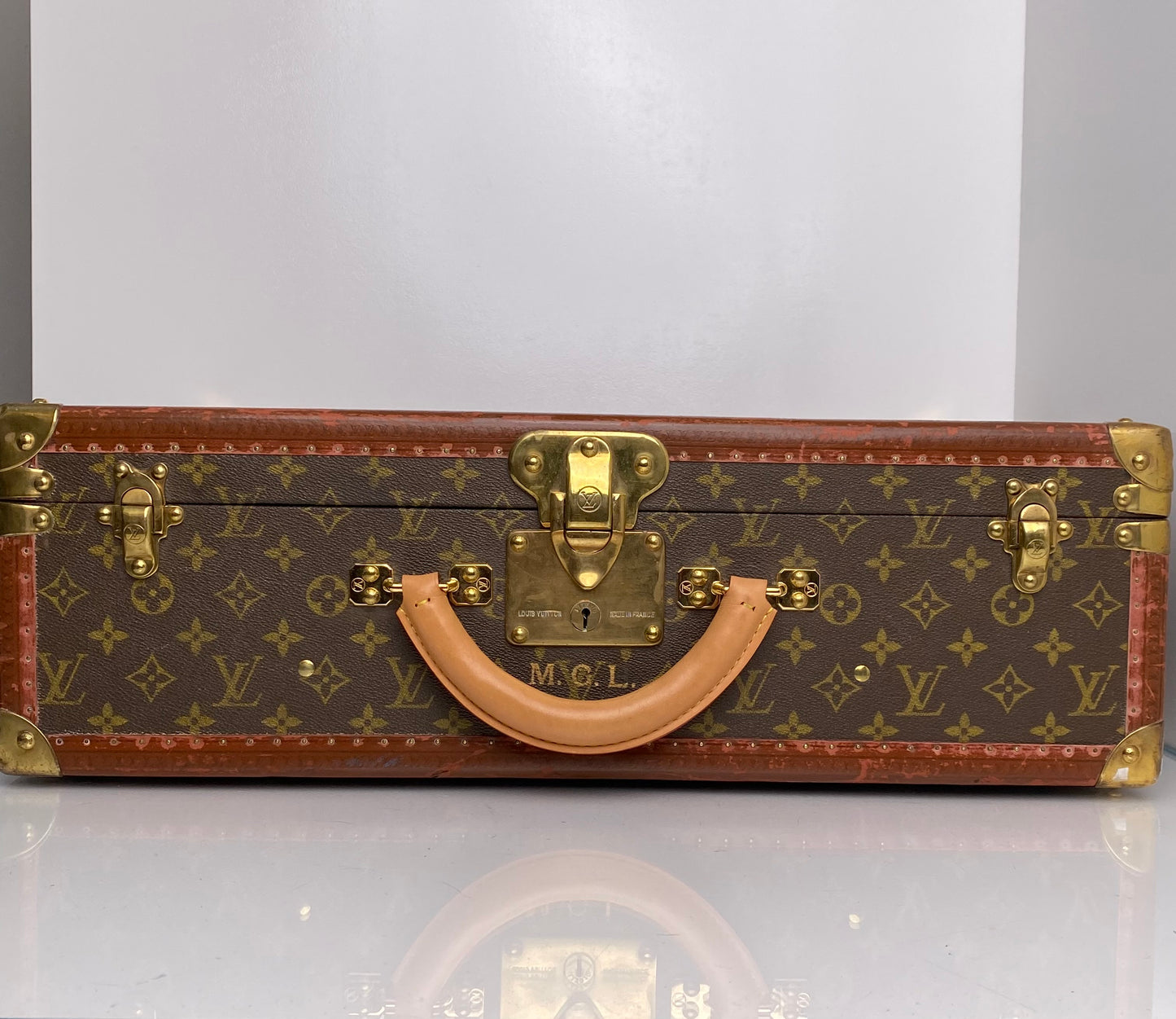 Louis Vuitton Monogram Alzer 75 Suitcase