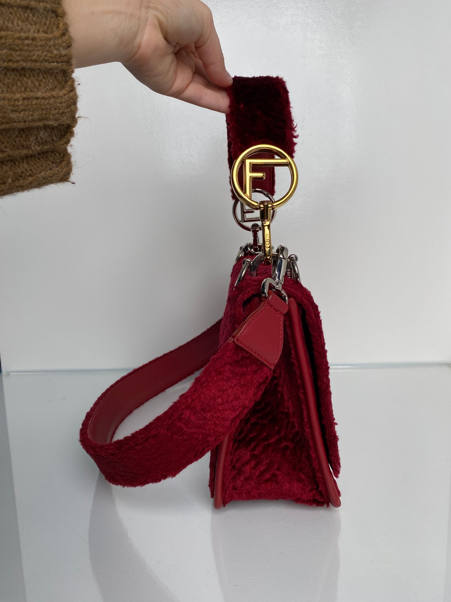 Fendi Red Khan Bag