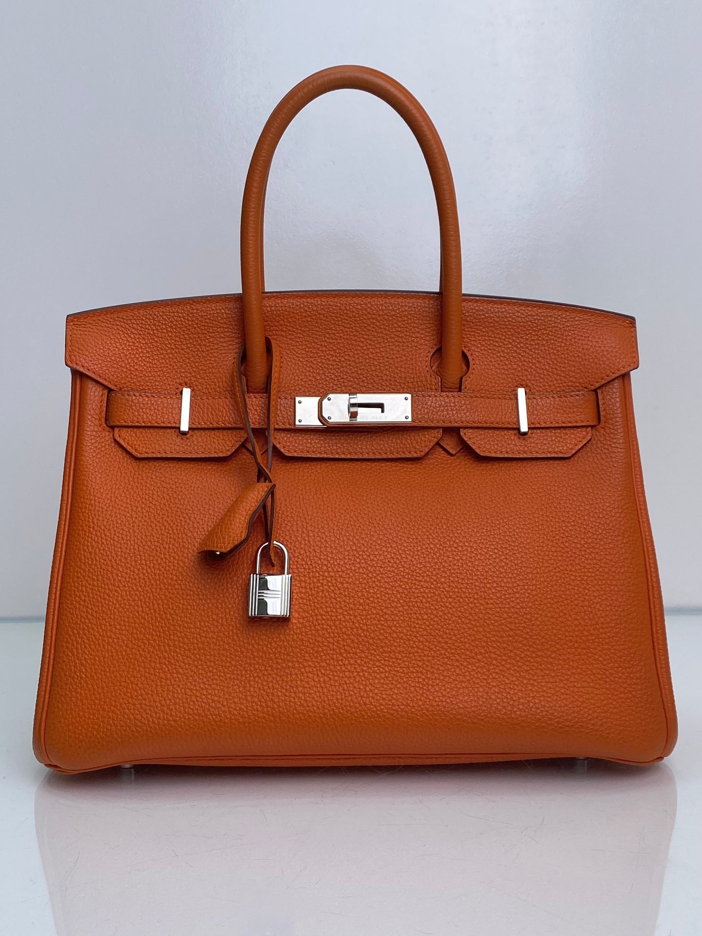Hermes Birkin 30 Orange Togo PHW