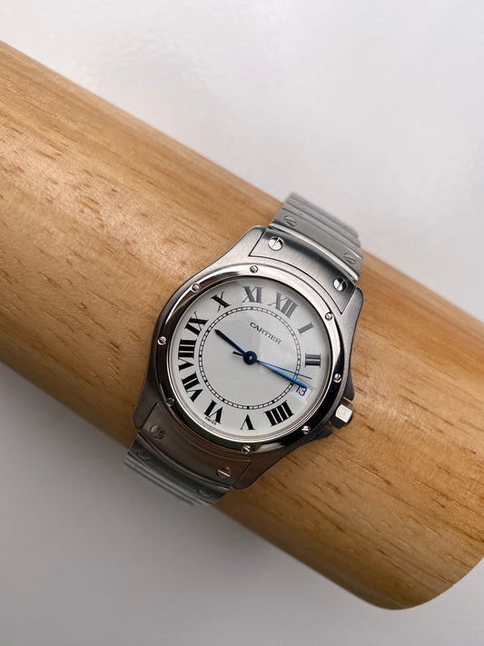 Cartier Santos Round Watch