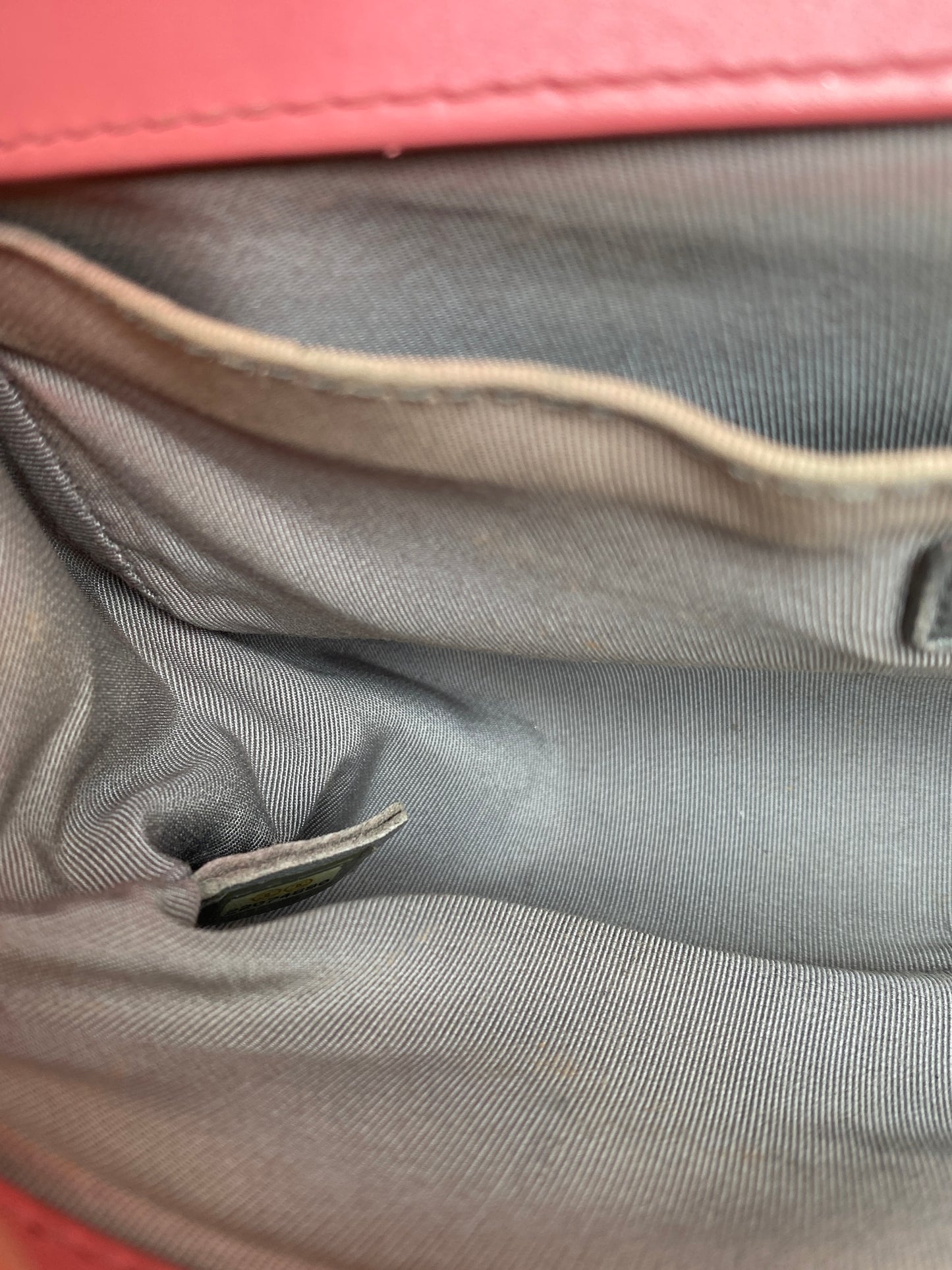 Chanel Pink Medium Chevron Boy Bag SHW #22