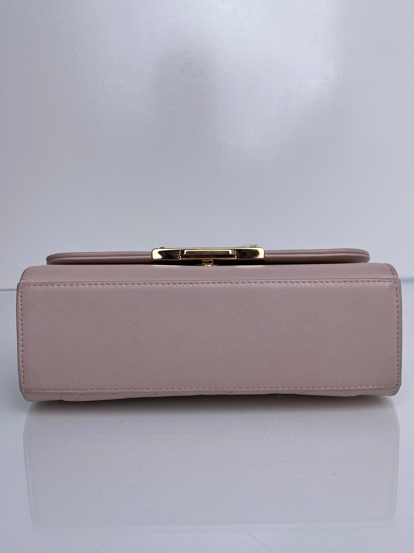 Chanel Pink Small Label Click Flap Bag