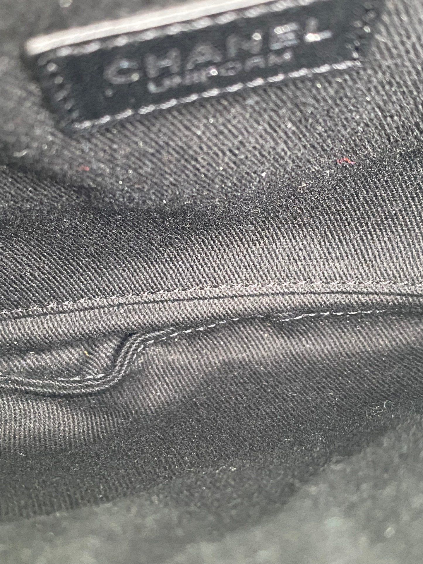 Chanel Black Uniform Quilted Bum Bag SHW