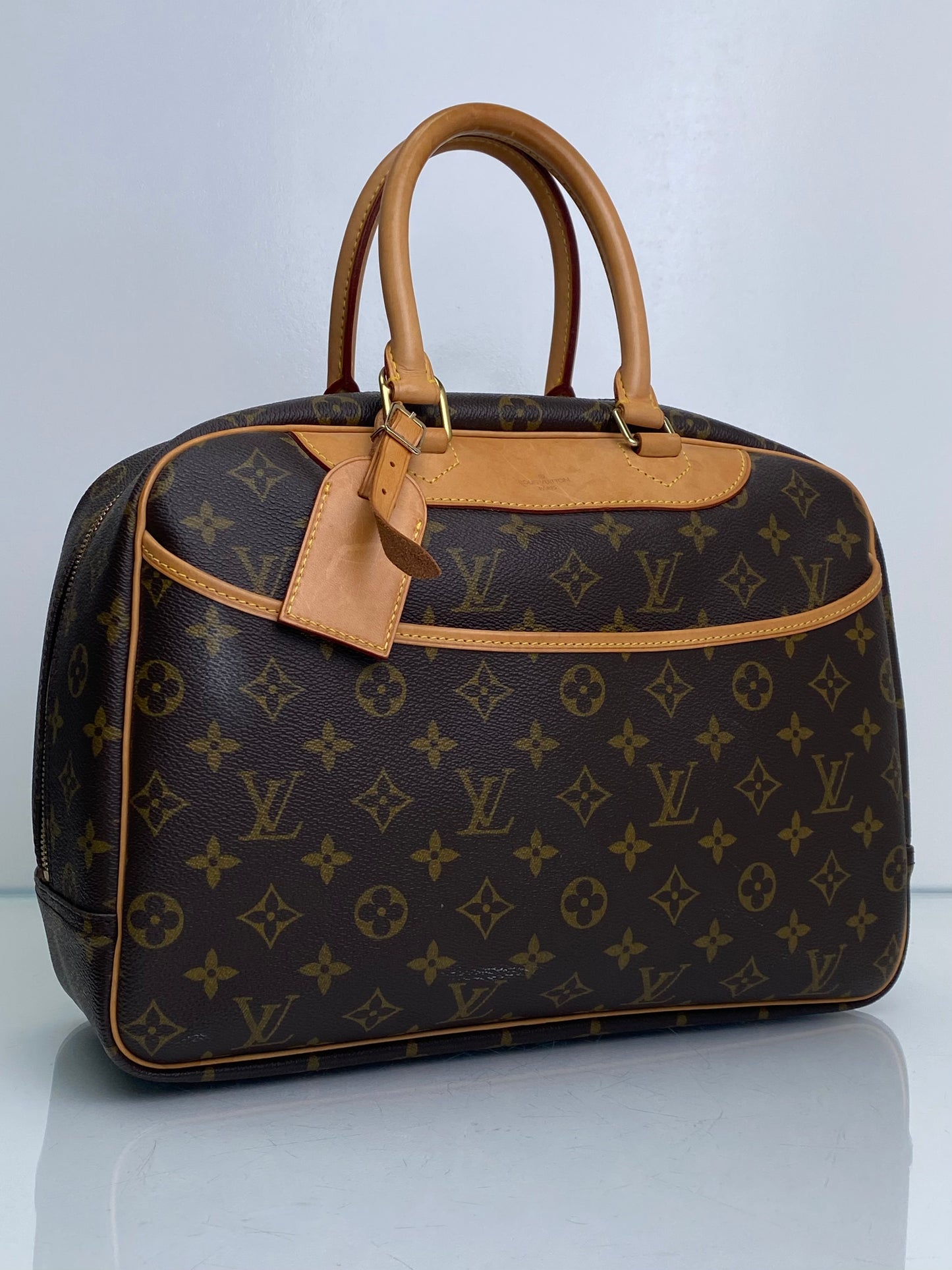 Louis Vuitton Monogram Deauville Bag GHW