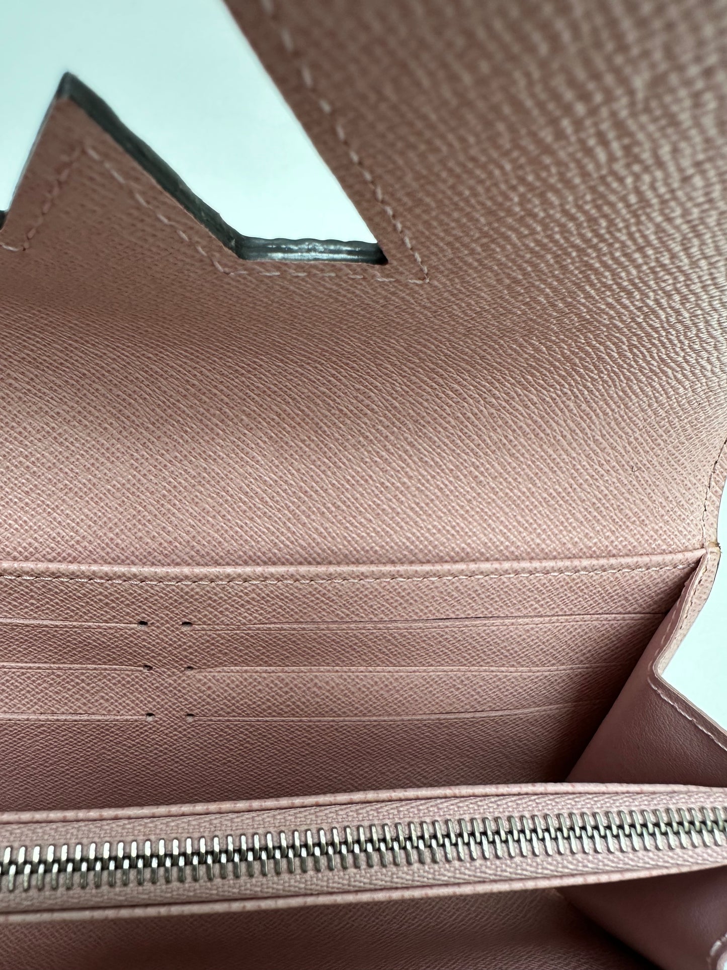 Louis Vuitton Pink Epi Twist Wallet