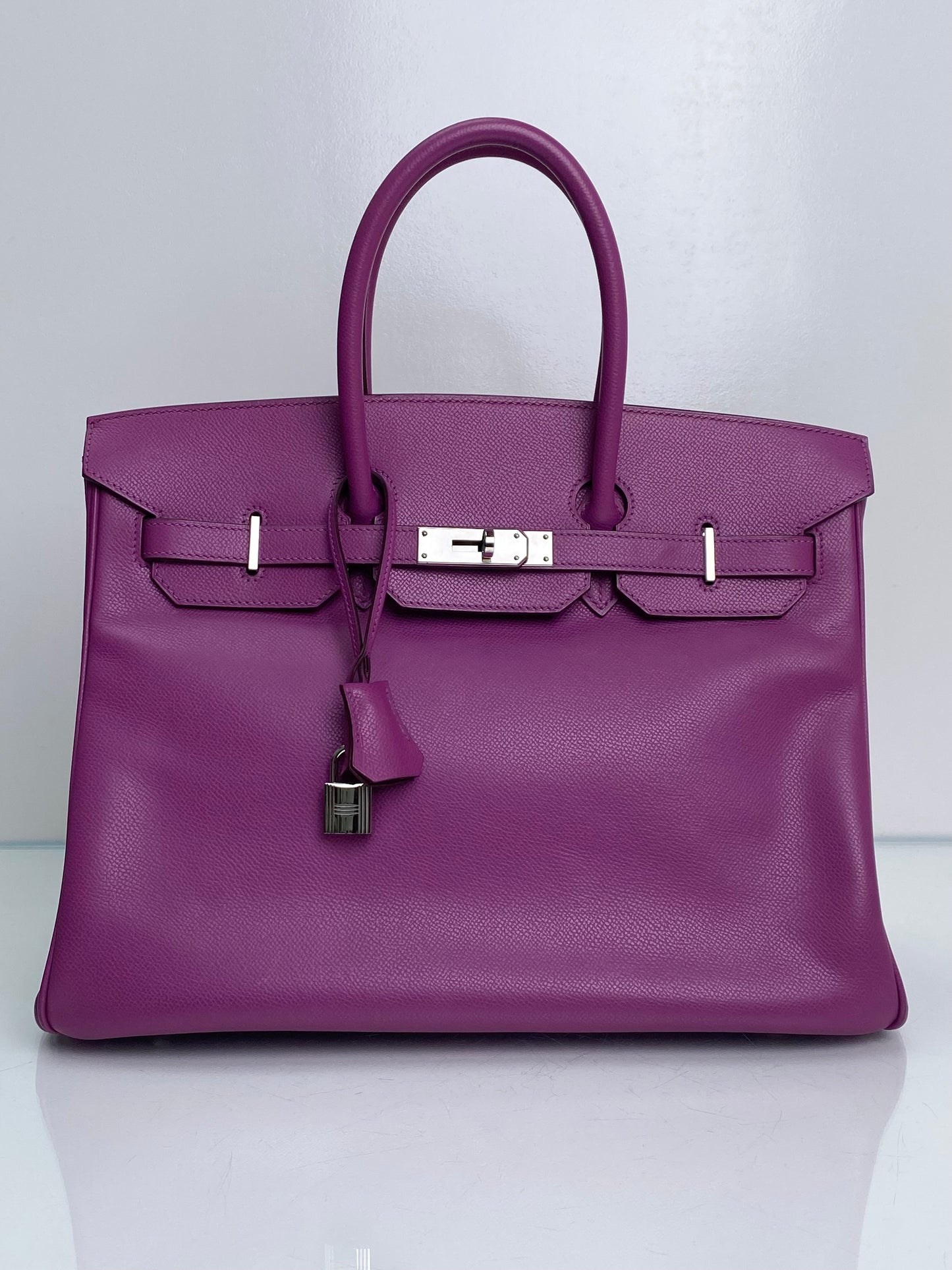 Hermes Birkin 35 Anemone Epsom PHW #I