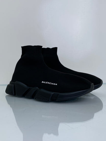 Balenciaga Men’s Black Speed 2.0 Sneakers, 42