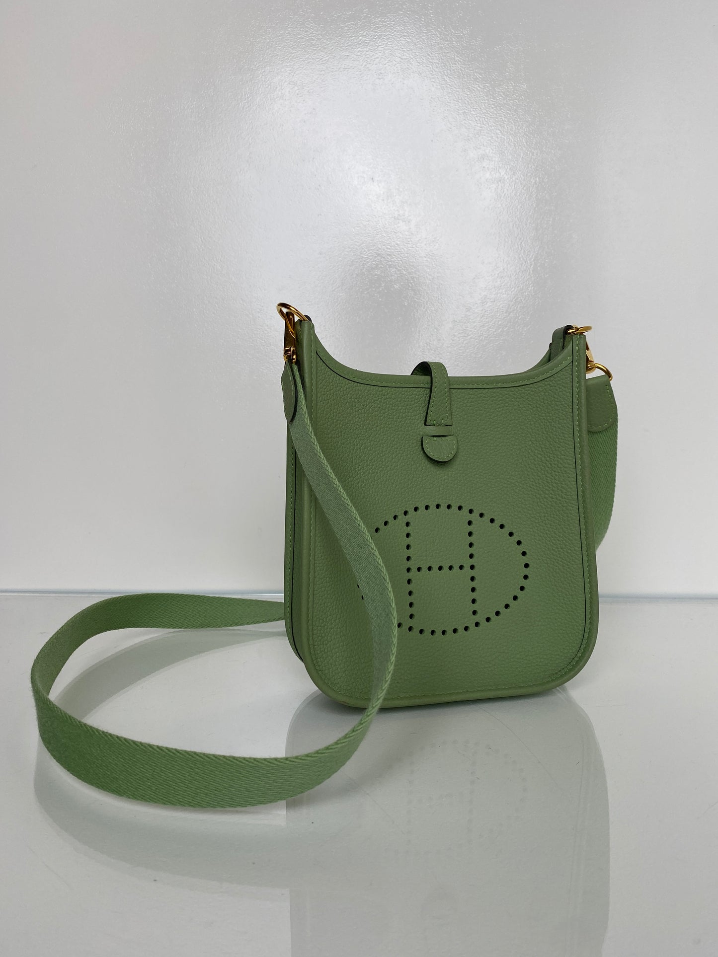 Hermes Evelyne TPM Vert Criquet GHW